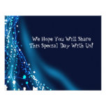 Soaring Dove Bat Bar Mitzvah Invitation reply card