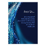 Soaring Dove Bat Bar Mitzvah Reception Party Card Invitation