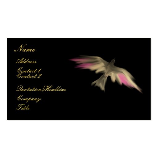 Soaring Falcon ~ Business Card (Customize)