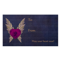 Soaring Heart Gift Tag business cards