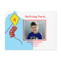 Soaring High Birthday Invite postcards