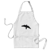 Soaring Raven Gifts aprons by HANDPRINTS Soaring Raven Gifts aprons