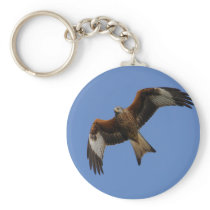 Soaring Red Kite Keychain