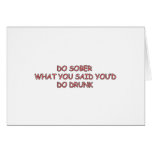 SOBER OR DRUNK cards