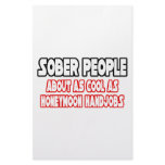 Sober People...Not Cool Personalized Stationery