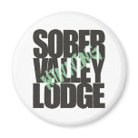 Sober Valley Lodge Winning Refrigerator Magnets