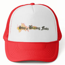 SoBF Type Logo Trucker Hat (red)