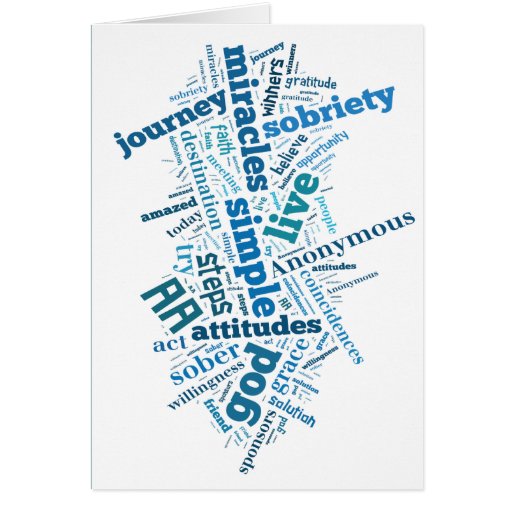 Sobriety Birthday/Anniversary Card | Zazzle
