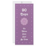 Sobriety bookmark. Serenity prayer on back Custom Rack Cards