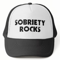 Sobriety Rocks Trucker Hat