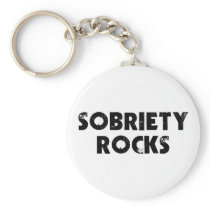 Sobriety Rocks Keychains