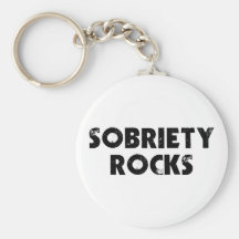 Sobriety Rocks Keychains