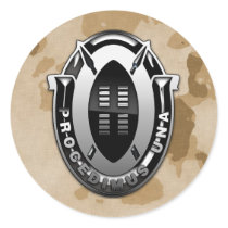 SOC Africa DUI Round Stickers