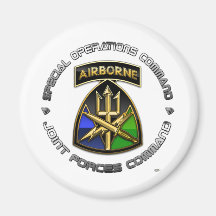 SOC Joint Forces Command CSIB+SSI Refrigerator Magnets