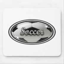 Soccer 1 mouse pads