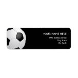 Soccer Address Labels