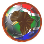 Soccer Africa South Africa 6 sticker sheet