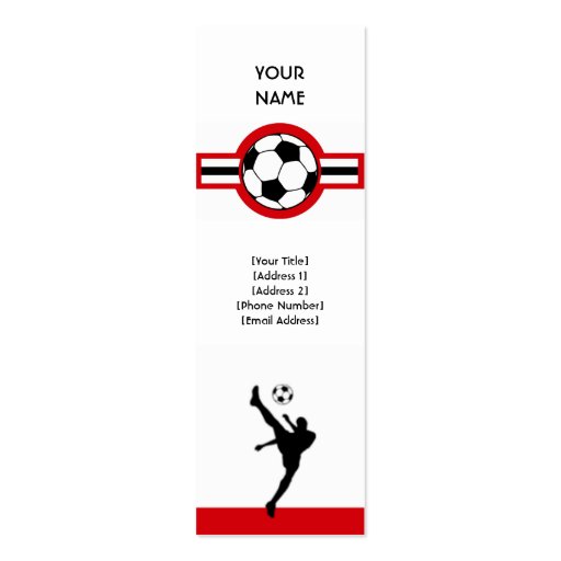 soccer : air star business card templates (front side)