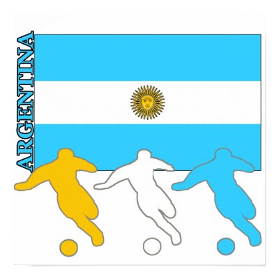 Soccer Argentina Poster by nitsupak
