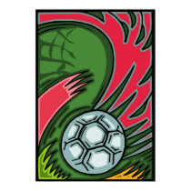 Soccer Art Poster posters