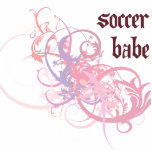 Soccer Babe Photo Cutout