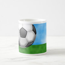 Soccer Background Mug