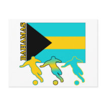 Soccer Bahamas postcards