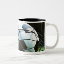 Soccer Ball 3 Mugs