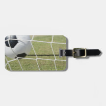 Soccer Ball and Goal Tags For Bags