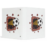 soccer ball breaking through bricks binders