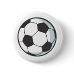 Soccer Ball Pinback Button