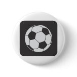 Soccer Ball Pinback Buttons