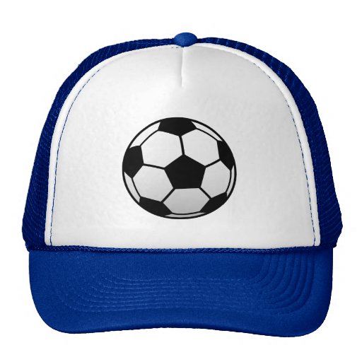 Soccer Ball Cap Trucker Hat Zazzle