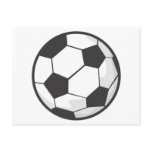 Soccer Ball Cartoon Post Card