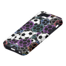 Soccer Ball Collage iPhone 5 Covers