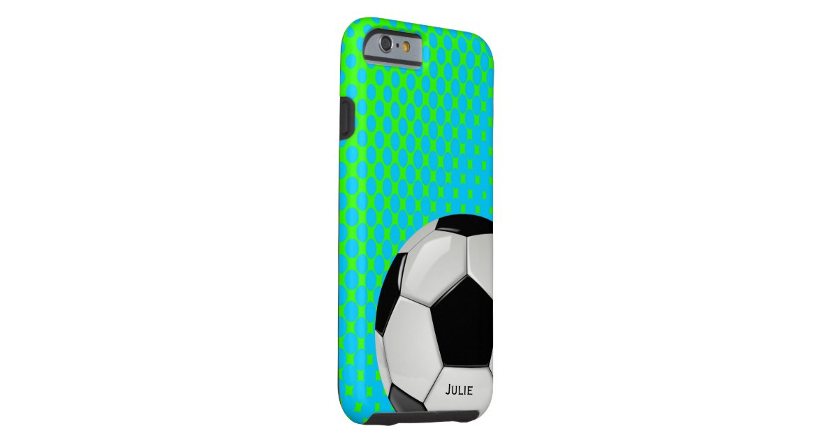 Soccer Ball Custom iPhone 6 case Zazzle
