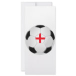 Soccer Ball – England Custom Rack Cards