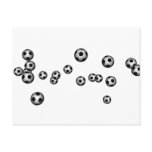 Soccer Ball Explosion Postcard