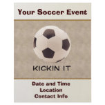 Soccer Ball Full Color Flyer