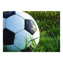Soccer Ball - Football Invitation