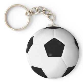 Soccer Ball ( Football ) keychain