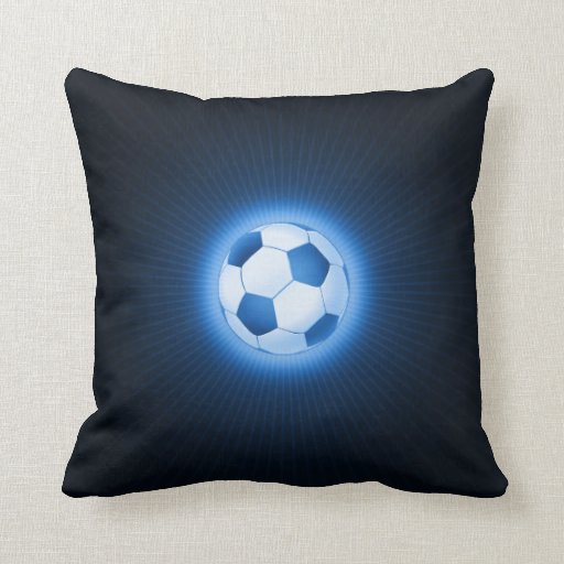soccer ball plush pillow