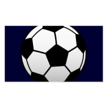 Soccer Ball Futbol products Business Cards