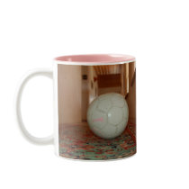 Soccer Ball Hall mugs by soccer_ballet_girl Soccer Ball Hall mugs