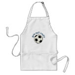 Soccer Ball in Black Aprons