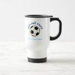 Soccer Ball in Black Mugs