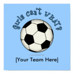 Soccer Ball in Black Print