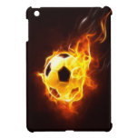 Soccer Ball in Flames iPad Mini Case