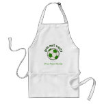 Soccer Ball in Green Apron
