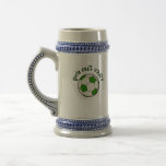 Soccer Ball in Green Mug